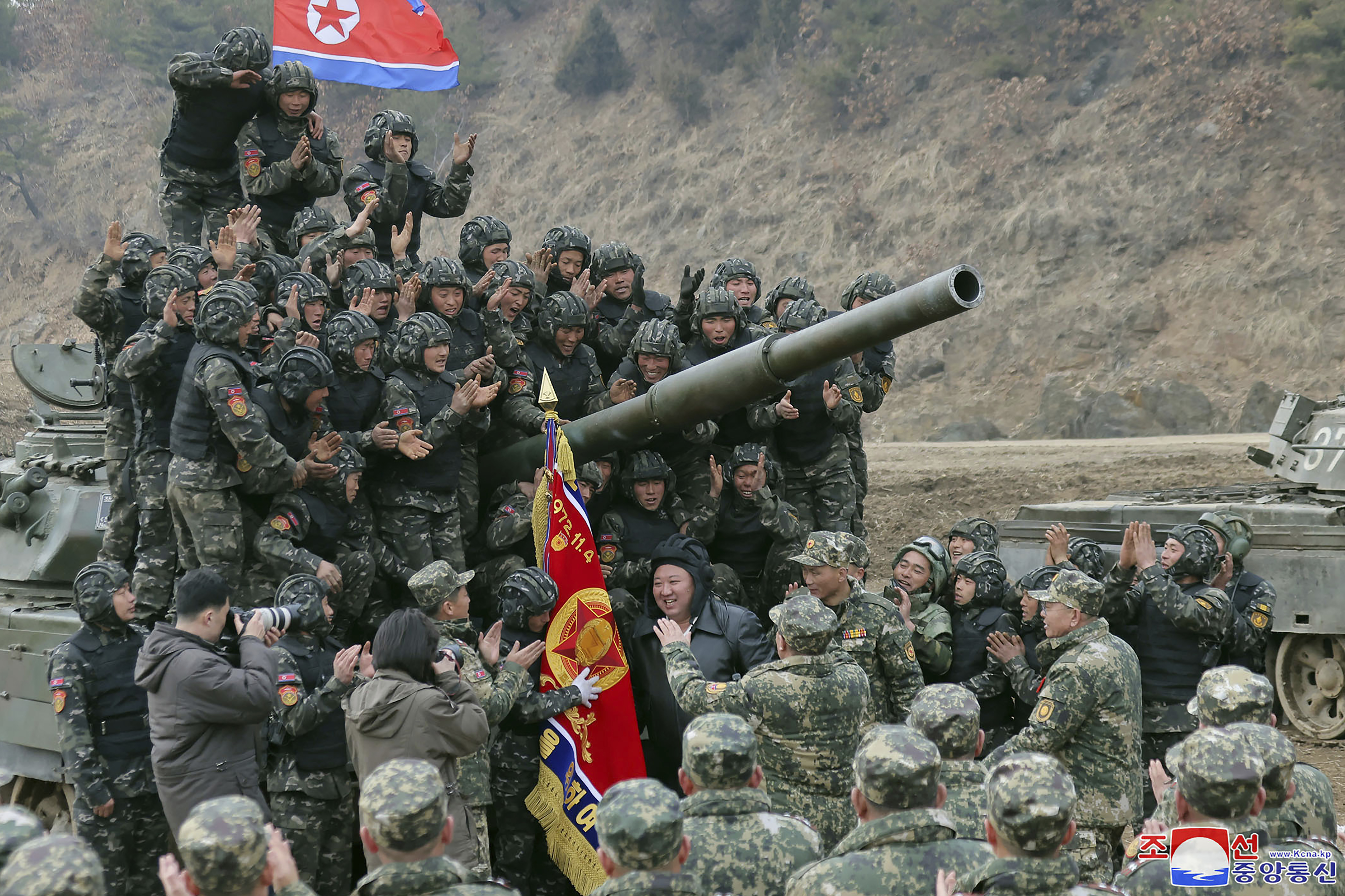 North Korea’s Kim Test Drives New Tank And Orders Troops To Prepare For ...