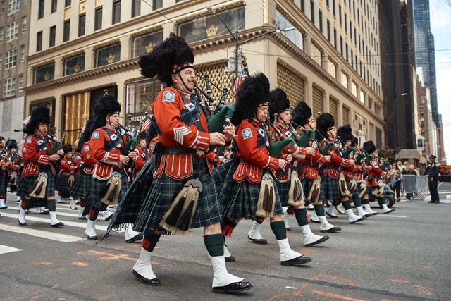 St Patricks Day Parade in New York