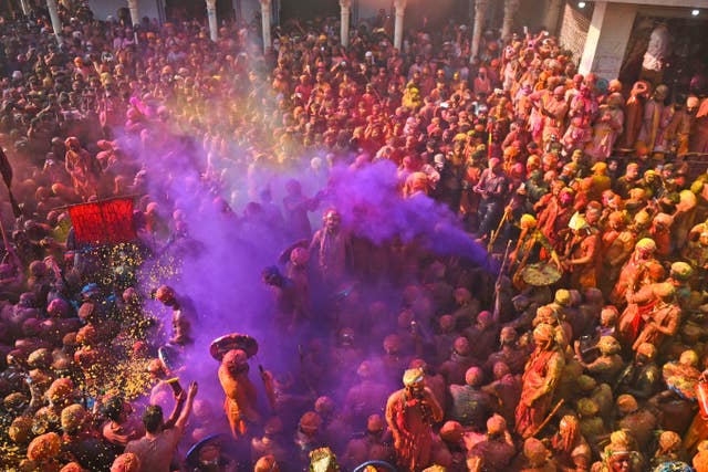 APTOPIX India Holi Festival