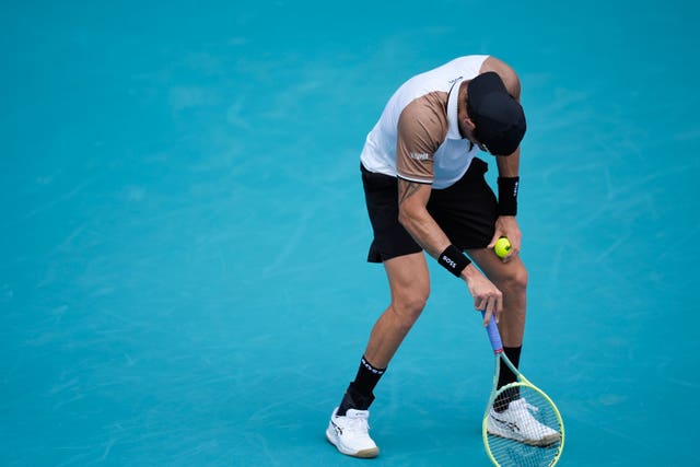 Berrettini suffered health problems during his loss to Murray