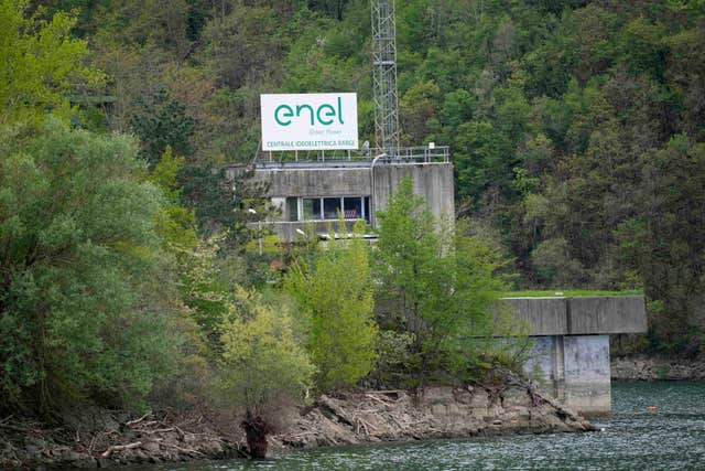 The Enel Green Power hydroelectric plant 