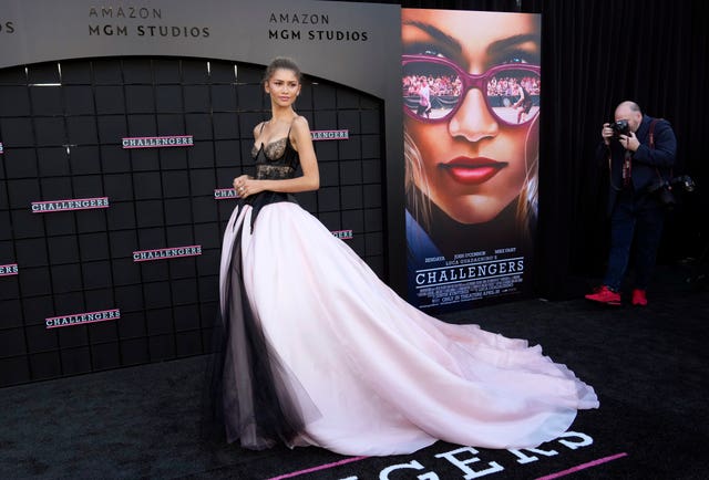 Zendaya wore Vera Wang for the LA premiere of Challengers