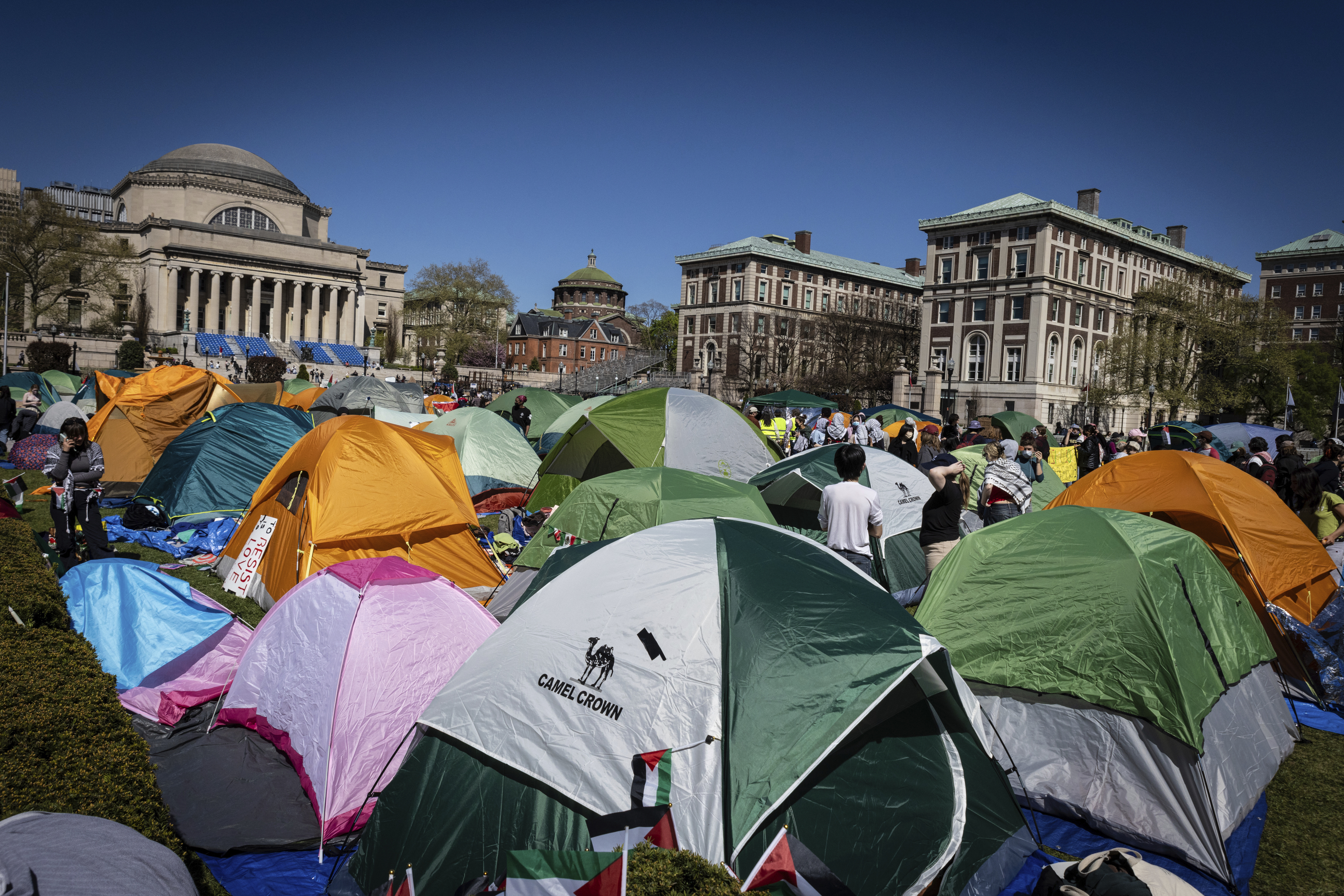 Pro-Palestinian Protests Sweep US College Campuses After Arrests At ...