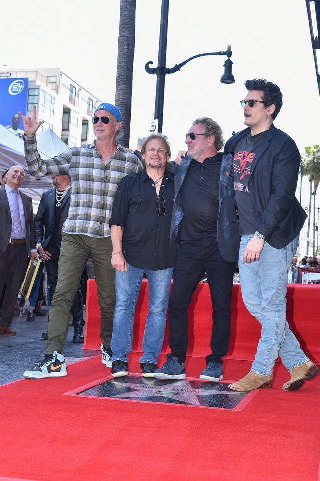 Sammy Hagar Honored With a Star on the Hollywood Walk of Fame