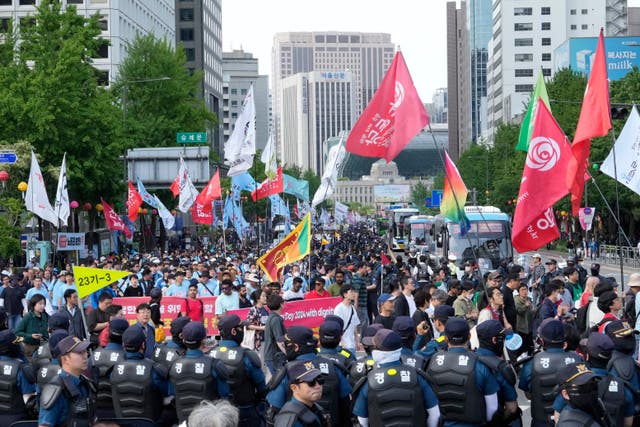 South Korea May Day Labor