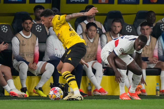 Advantage Borussia Dortmund after Champions League first-leg win over PSG