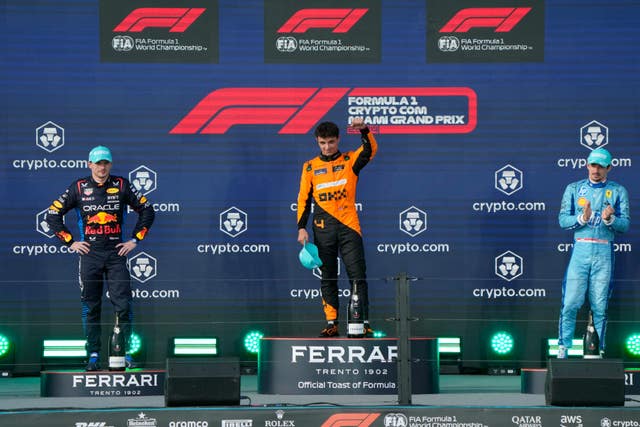 Norris believes McLaren remain short of the level of Red Bull and Ferrari 