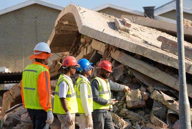 South Africa Building Collapse