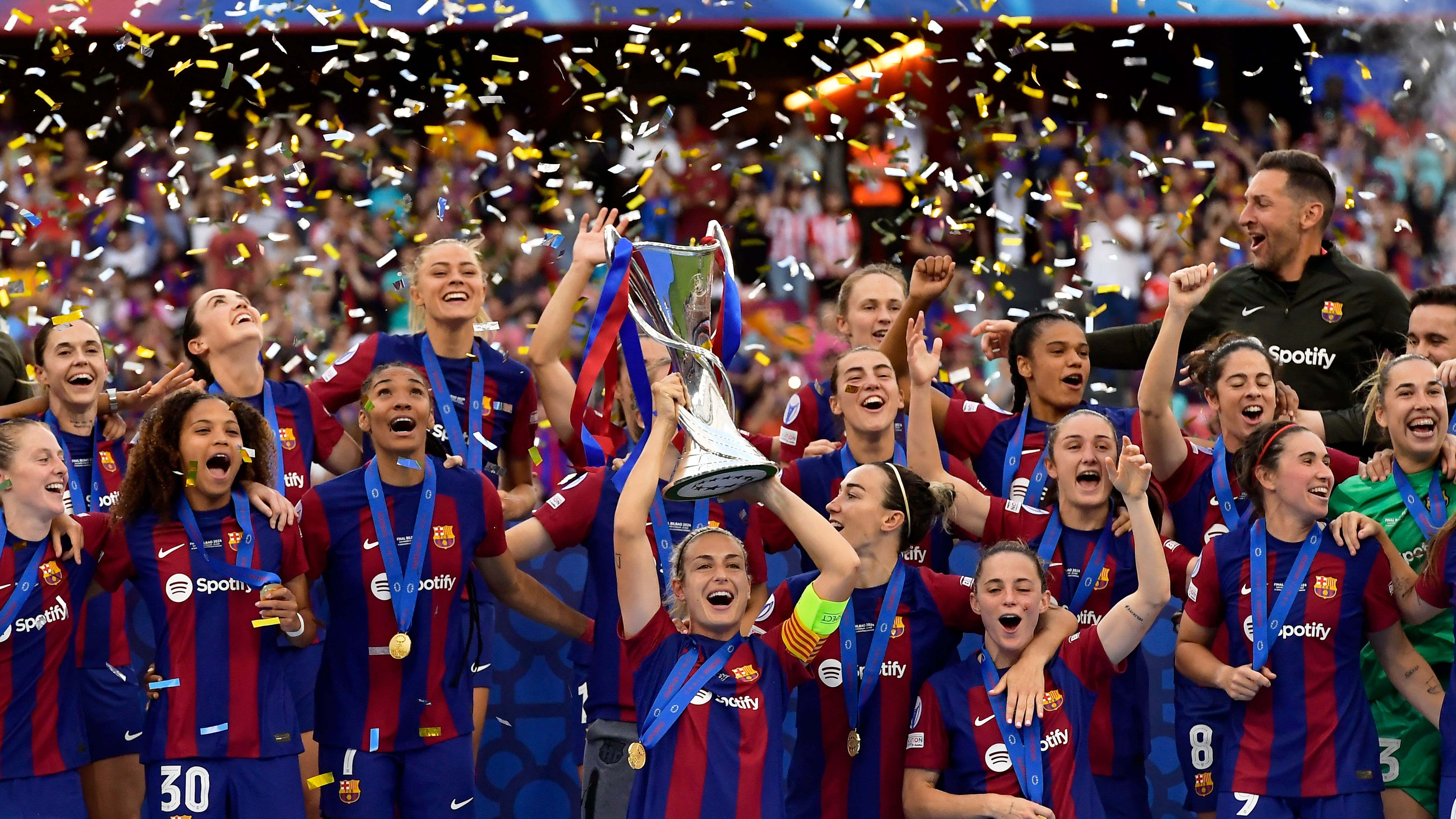 Barcelona defend Women?s Champions League title with win over Lyon in final