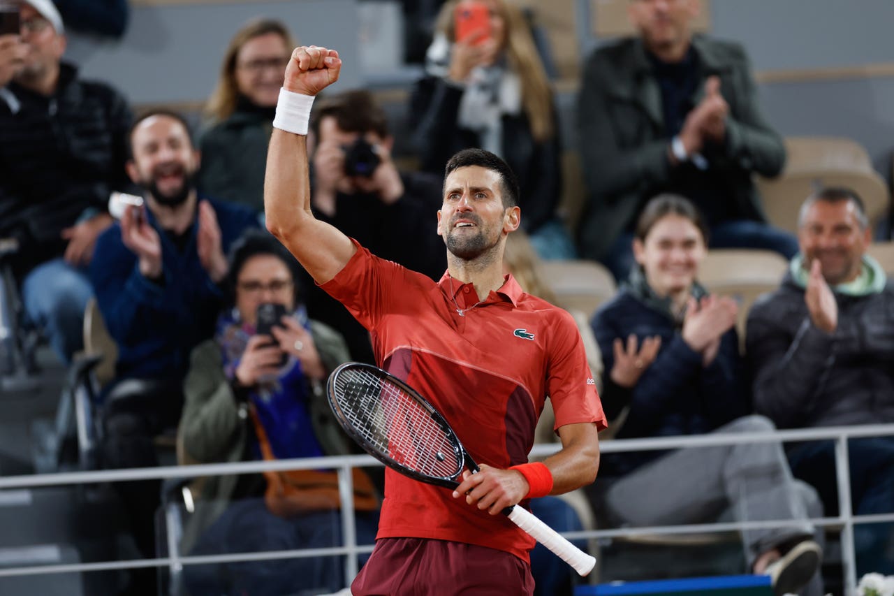 Novak Djokovic battles past Lorenzo Musetti in 3am finish at French