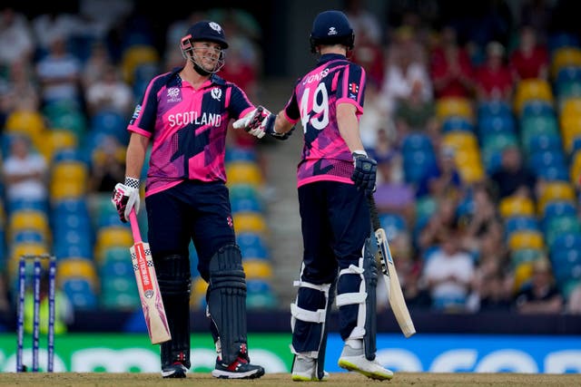 George Munsey and Michael Jones had put Scotland in a strong position