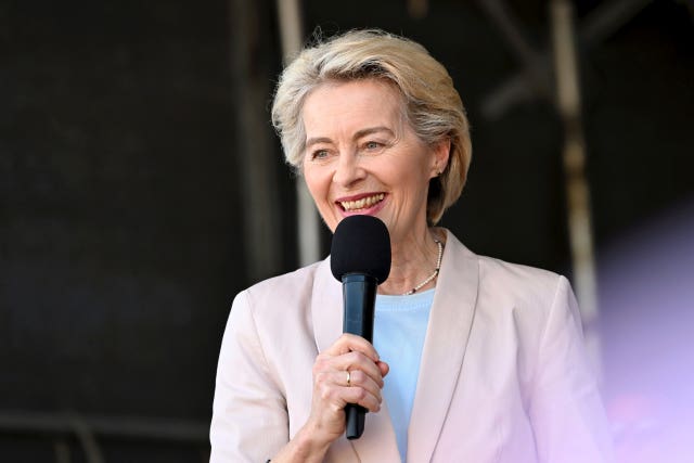 European Commission president Ursula von der Leyen