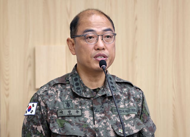 South Korea defence chief