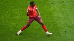 Kwadwo Duah scored as Switzerland got off to a winning start at Euro 2024 (Michael Probst/AP)
