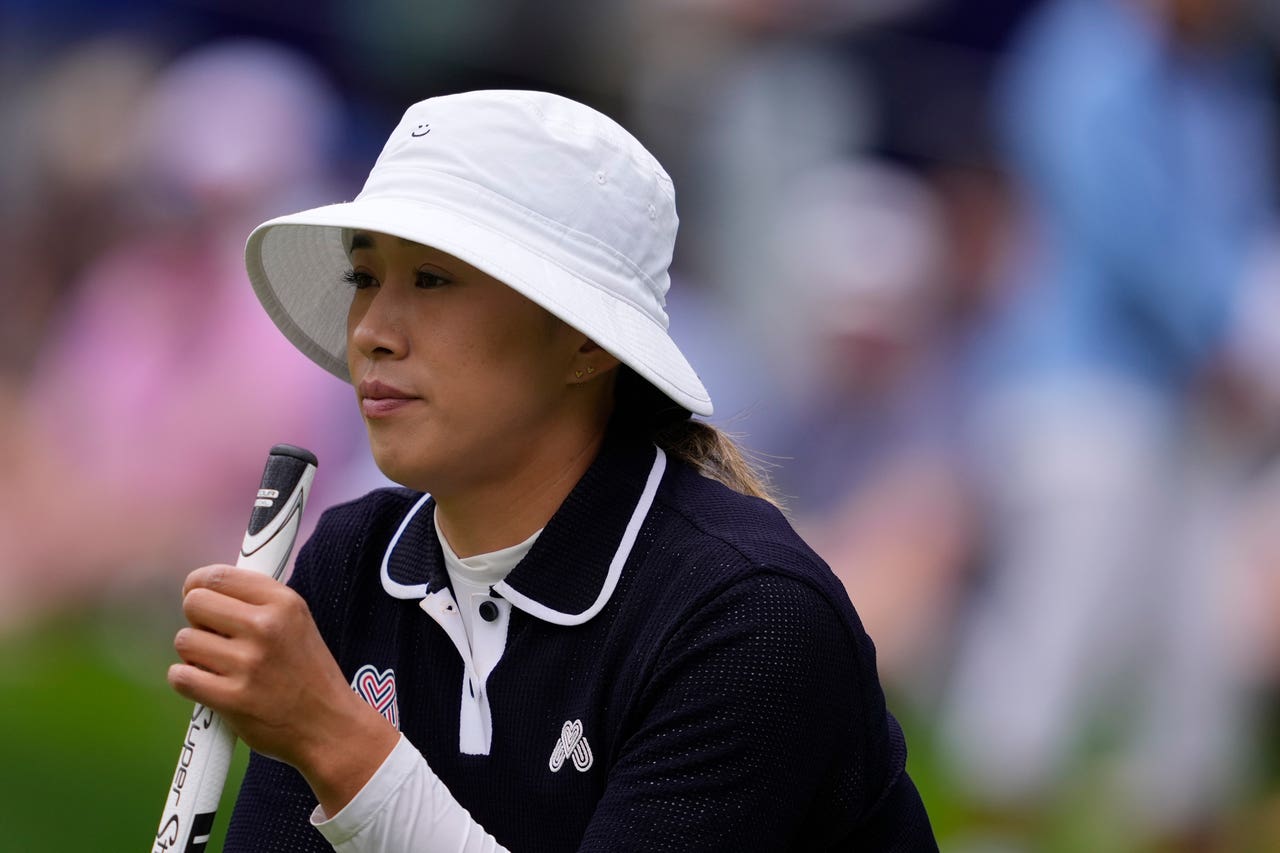 Charley Hull hit by late error as Amy Yang holds lead at Women’s PGA ...