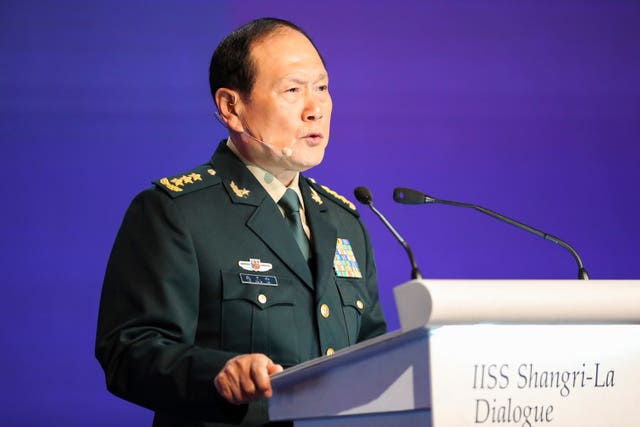 China Former Defense Minister