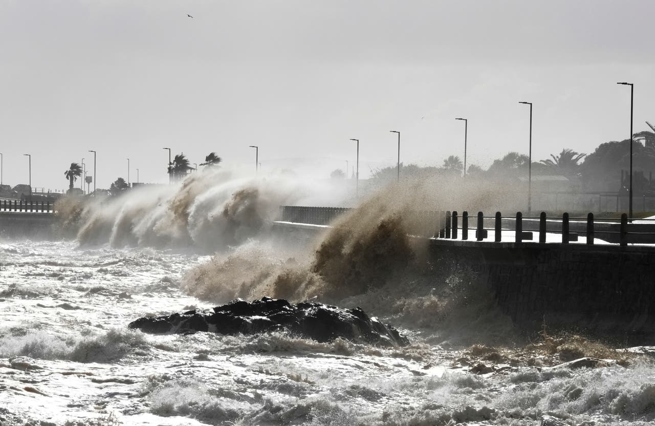 Cape Town hit by more storms, with 4,500 people displaced by floods and ...