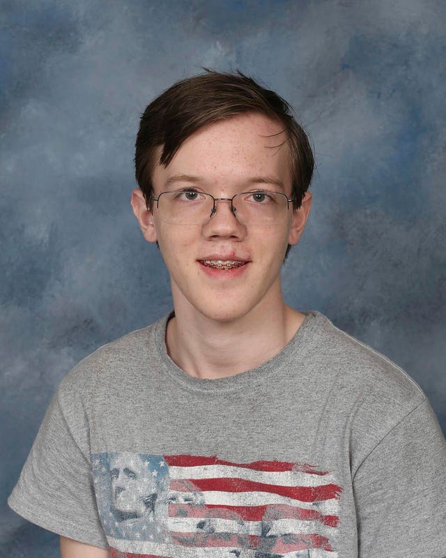 A school photo of the gunman