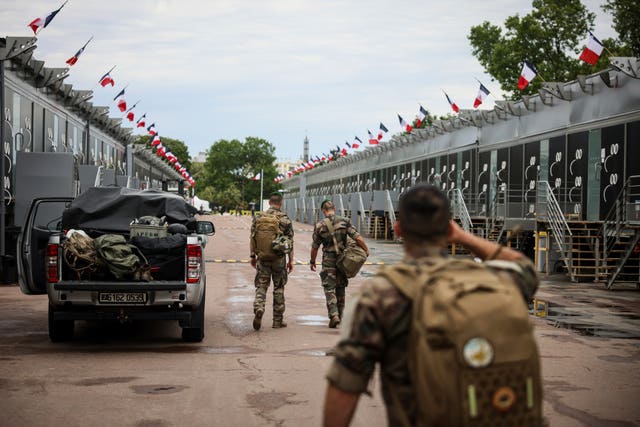 Paris Olympics Security