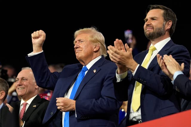 Donald Trump at the Republican National Convention