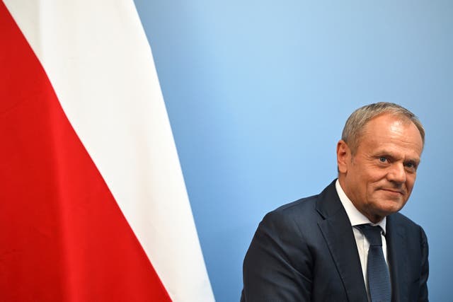 Poland’s Prime Minister Donald Tusk