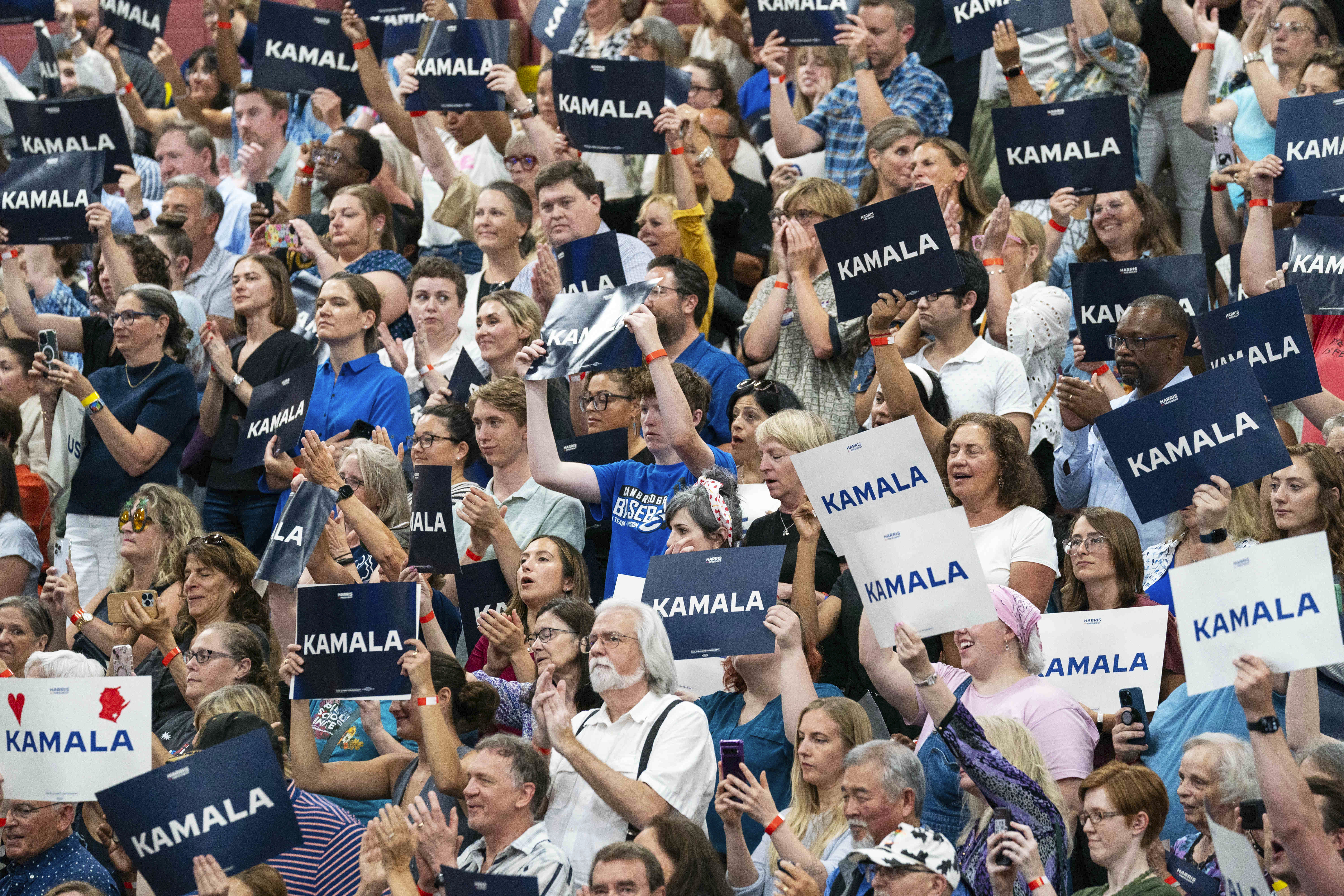 Kamala Harris Kicks Off Campaign For US President With Rally In ...