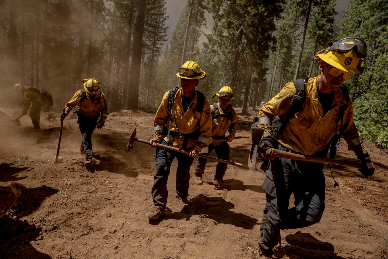 Californias Largest Wildfire Explodes In Size As Fires Rage Across Us