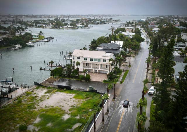 APTOPIX Tropical Storm Florida