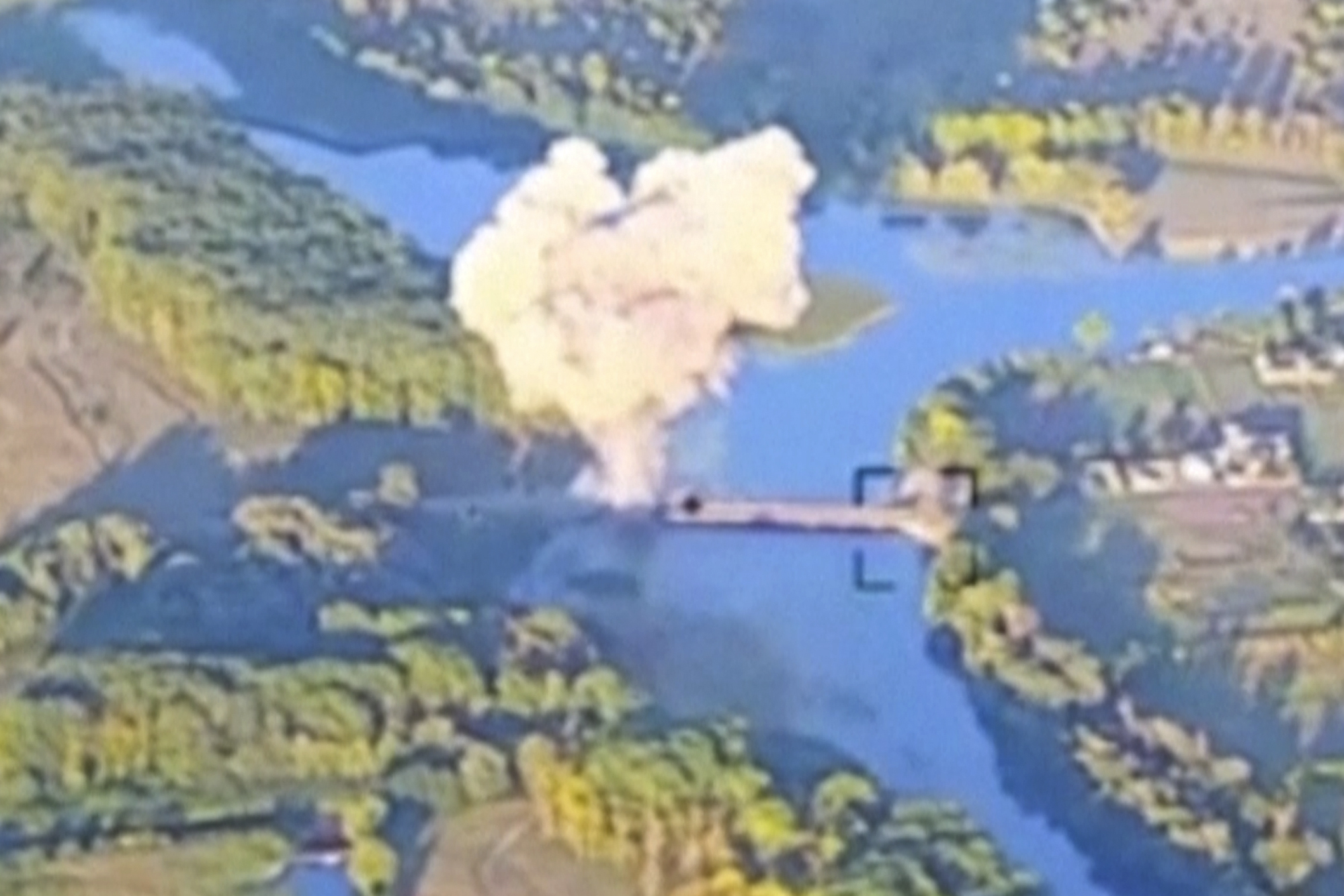 Ukrainian Forces Target Second Key Bridge In Russian Incursion | The Mail