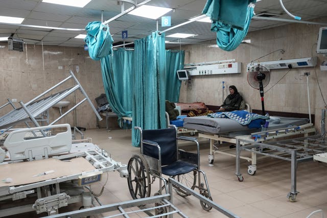 Israel Palestinians Gaza Hospital Sieges