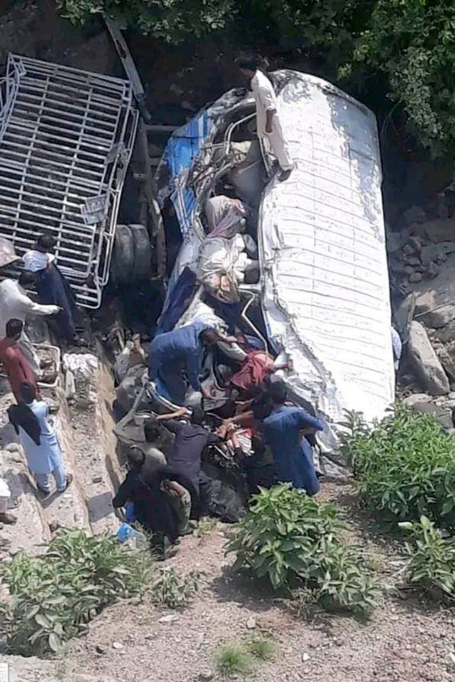 Pakistan Bus Accident