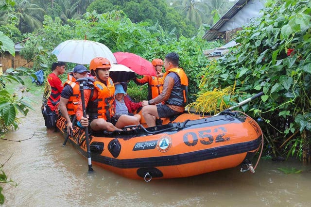 Philippines Asia Storm