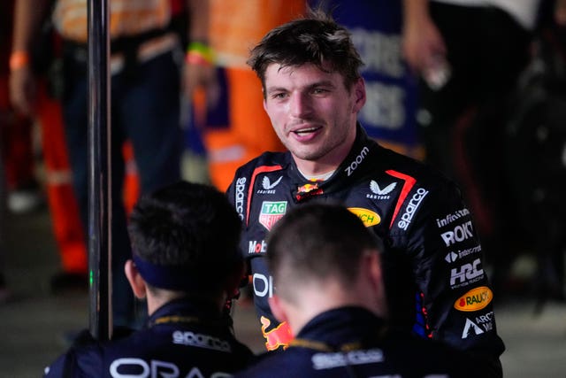 Max Verstappen after finishing second in Singapore