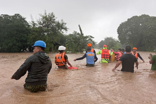 Philippines Asia Typhoon