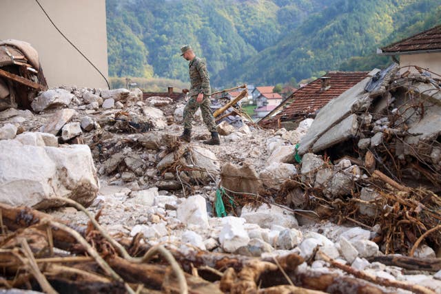 APTOPIX Bosnia Floods