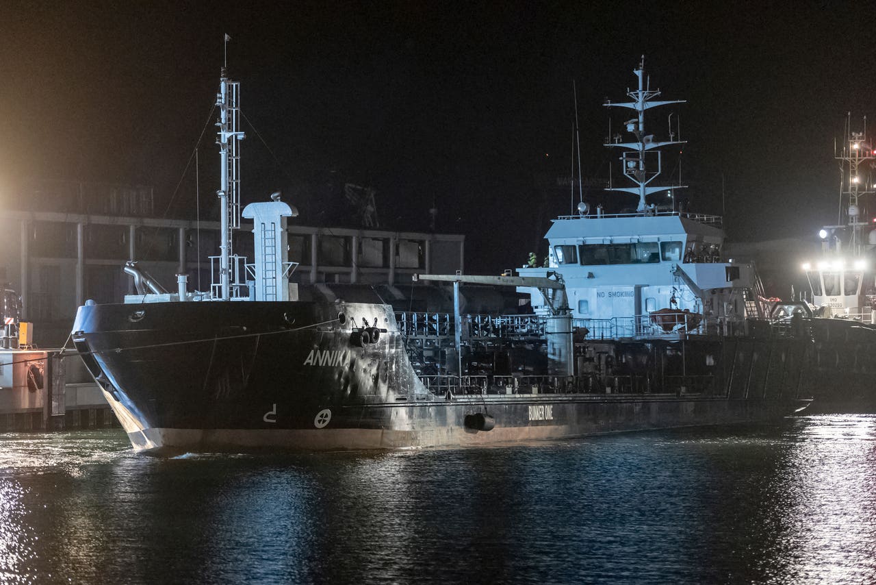 Fire on board oil tanker off Germany’s Baltic Sea coast extinguished