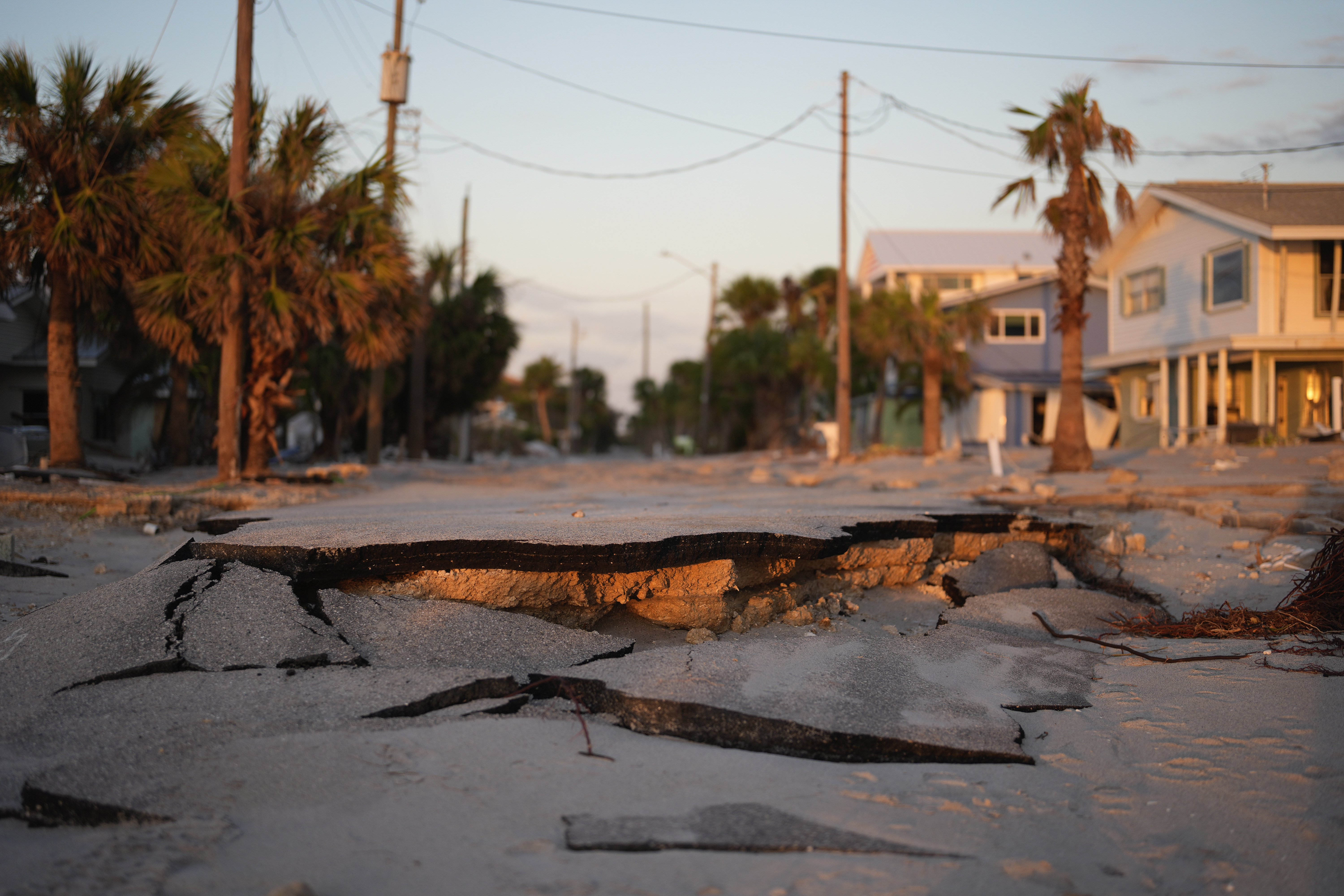 Floridians Battle Fuel Shortage Amid Hurricane Milton Clean Up - Jersey ...