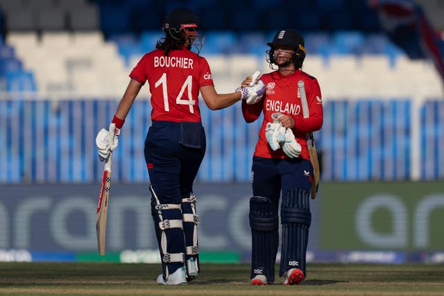 CORRECTION Emirates Women’s World T20 Cricket England Scotland