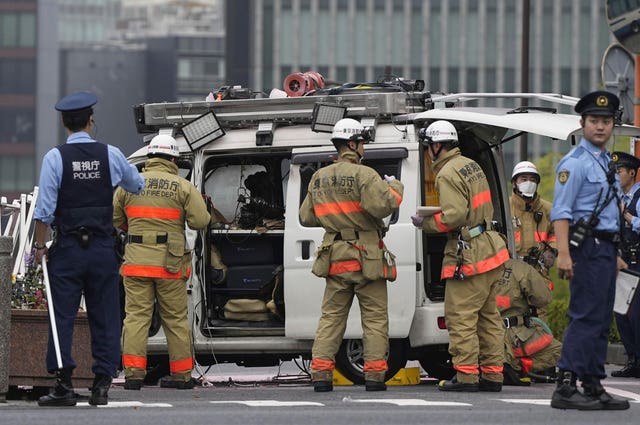 Japan Party Office Attacked