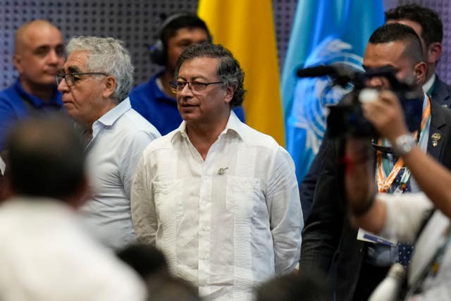 Colombia’s President Gustavo Petro