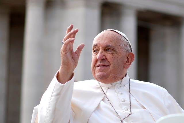 Francis in the Vatican 