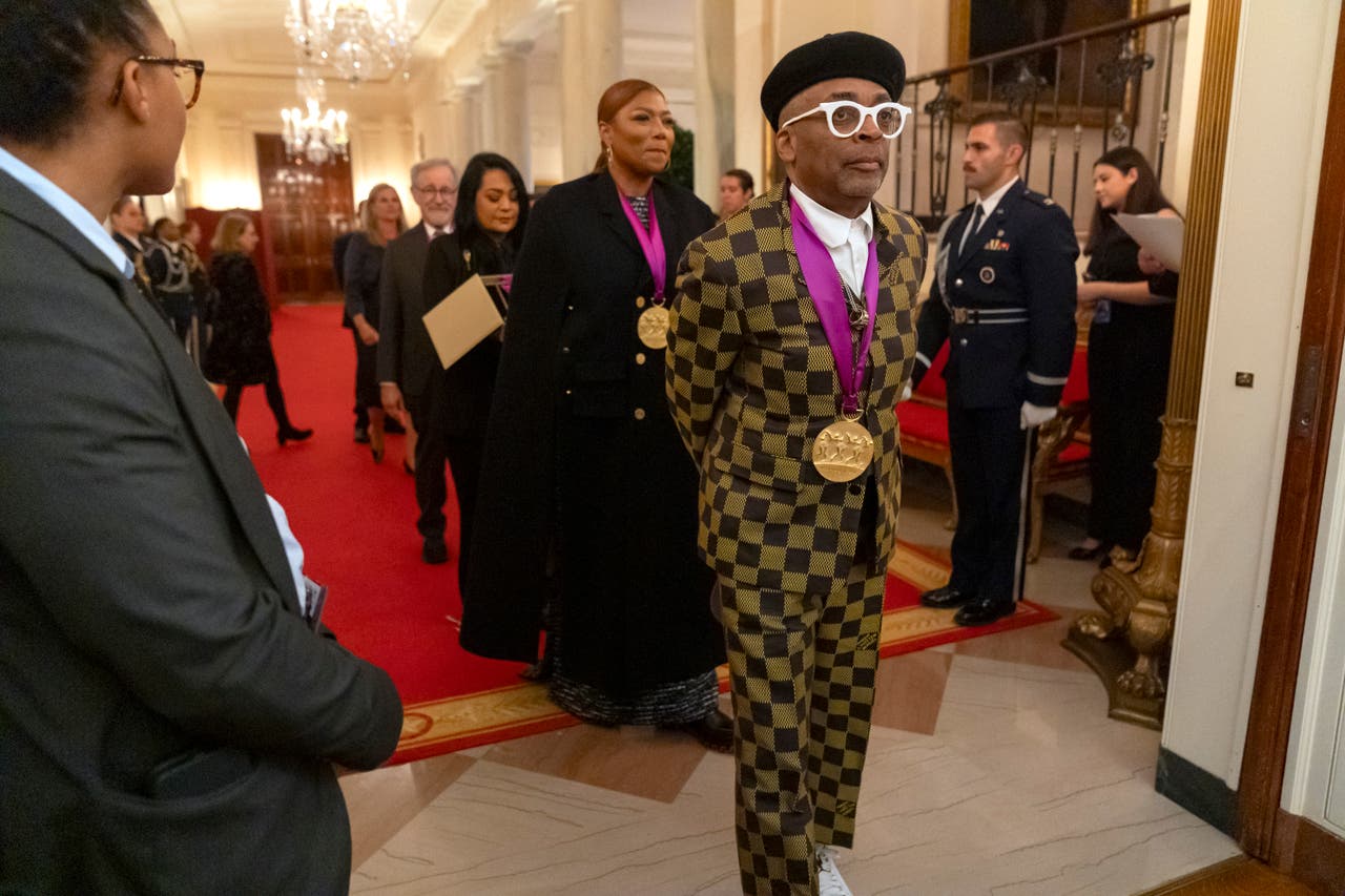 Steven Spielberg and Missy Elliott receive top US honour in White House