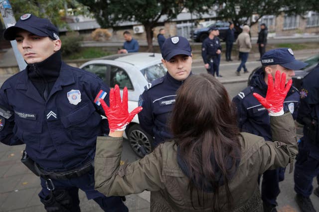 Serbia Roof Collapse