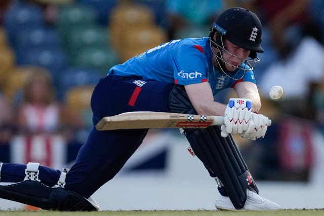 Dan Mousley bats for England