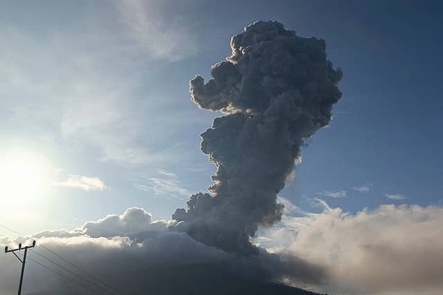 Indonesia Volcano