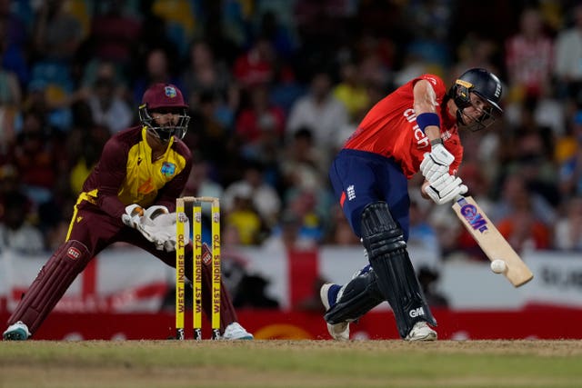 Jacob Bethell hits out in England's first T20 against the West Indies