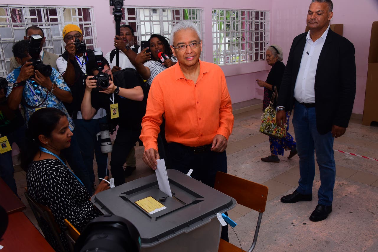 Mauritius votes in parliamentary election as PM seeks second term ...