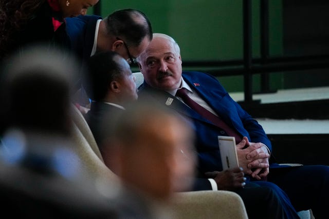 Belarus President Alexander Lukashenko 