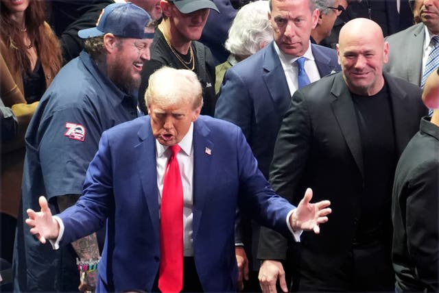 Trump UFC309 Mixed Martial Arts