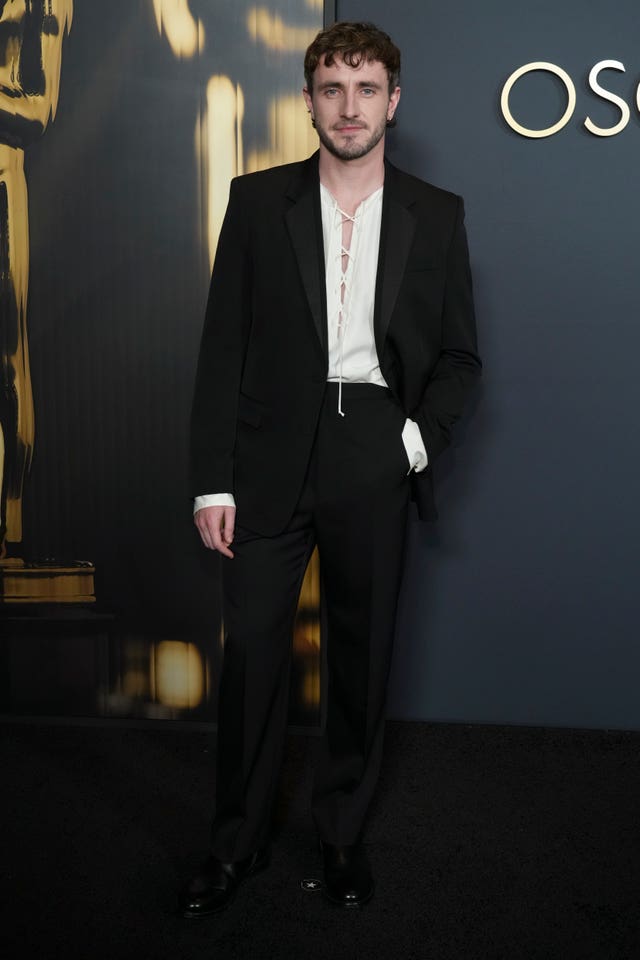 Paul Mescal arrives at the 15th Governors Awards